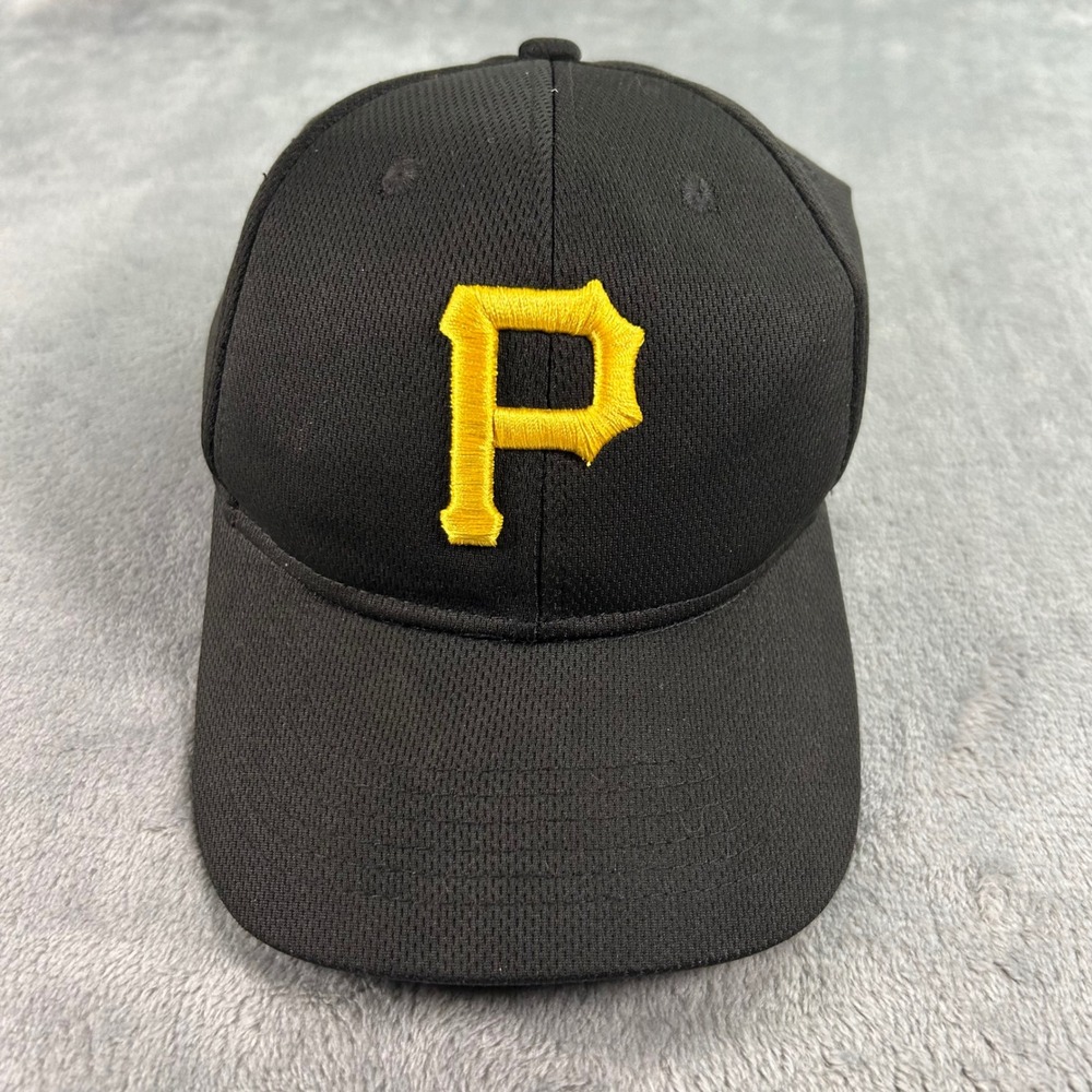 OC Sports Pittsburgh Pirates Youth Hat Black Mesh MLB Baseball Cap Adjustable